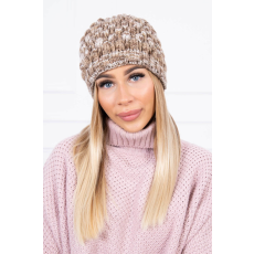 FiatalDivat Női sapka K156 világos barna