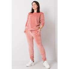 FiatalDivat Oversize velúr tréningruha Jeanne régi rózsaszín