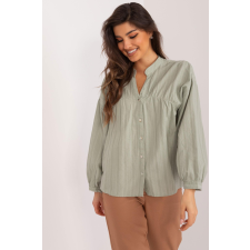 FiatalDivat Pamut ingblúz, 14221-es modell, világos khaki színben blúz