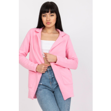 FiatalDivat Pamut kabát zsebekkel, modell 84545 élénk rózsaszín