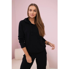 FiatalDivat Pamut tréningruha Kesi Luxus modell 9667 fekete