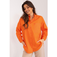 FiatalDivat Zsebes ingblúz 26119 narancssárga blúz