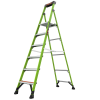  Fiberglass Ladder MightyLite 6 Steps, Little Giant