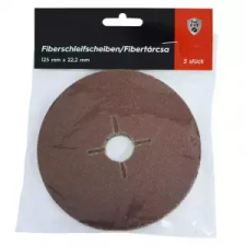  Fíbertárcsa 125mm P 80  5db/csomag csiszolókorong és vágókorong