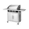 Fieldmann FZG 3005 INOX Gázos grill 3 égőfejes