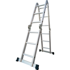 Fieldmann FZZ 4107 4 ágú összecsukható alumínium létra (FZZ 4107) létra és állvány