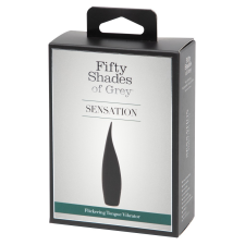 Fifty Shades of Grey A szürke ötven árnyalata - Sensation akkus nyelv vibrátor (fekete) vibrátorok