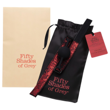 Fifty Shades of Grey A szürke ötven árnyalata - szájpecek (fekete-vörös) bilincs, kötöző