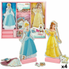  Figurák Disney Princess 45 Darabok 4 egység 9 x 20,5 x 1,2 cm