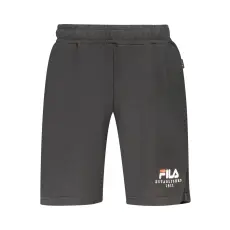 Fila FÉRFI FEKETE RÖVID MELEGÍTŐNADRÁG
