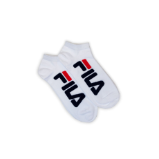 Fila Fila unisex feliratos titokzokni - 2 pár/csomag - pamut titokzokni - fehér - 43-46