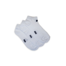 Fila Fila unisex légáteresztő titokzokni - 3 pár/csomag - pamut titokzokni - fehér - 35-38