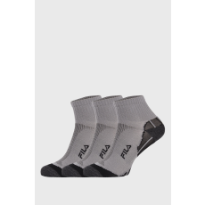 Fila Multisport uniszex zokni szürke, 3 db 1 csomagban