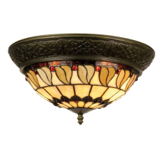  Filamentled Rovde Tiffany mennyezeti lámpa FIL5LL-5547 világítás