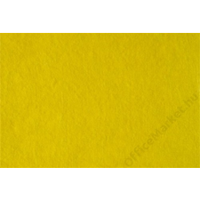  Filc anyag, puha, A4, citromsárga (ISKE054) filc