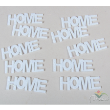  Filc felirat fehér 8cm 10db-os csomag dekorációs kellék