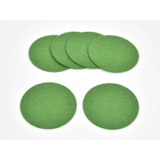  Filc - Kör lap zöld 8cm 6db/csomag karácsonyi dekoráció