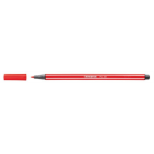Filctoll, 1 mm, STABILO "Pen 68", kármin piros filctoll, marker