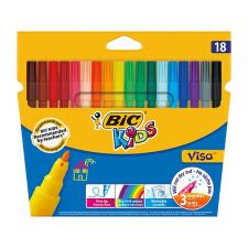 Filctoll BIC Kids Visa 880 18db-os készlet filctoll, marker
