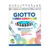  Filctoll GIOTTO Turbo Color szuper könnyen kimosható 2,8mm 12db-os készlet