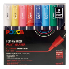 Filctoll UNI Posca PC-1M 8 db/készlet filctoll, marker