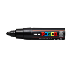 Filctoll UNI Posca PC-7M fekete filctoll, marker