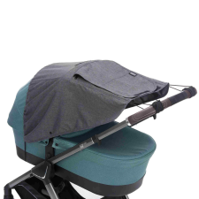  Fillikid kiegészítő naptető babakocsira és mózeskosárra Deluxe szürke-melange 1521-17 babakocsi kiegészítő