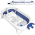 Fillikid Ricokids RK-280 Összecsukható baba Fürdetőkád párnával #kék