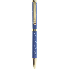 FILOFAX Golyóstoll, 1,0 mm, arany szín&#369; klip, kék tolltest, filofax &quot;indigo&quot;, fekete fx-132766 toll