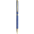 FILOFAX Golyóstoll, 1,0 mm, arany színű klip, kék tolltest, filofax "indigo", fekete fx-132766