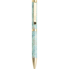 FILOFAX Golyóstoll, 1,0 mm, arany szín&#369; klip, menta szín&#369; tolltest, filofax &quot;botanical&quot;, fekete fx-132813 toll