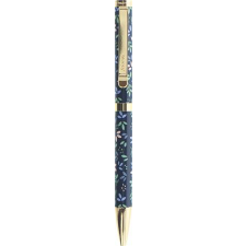 FILOFAX Golyóstoll, 1,0 mm, arany szín&#369; klip, sötétkék tolltest, filofax &quot;garden&quot;, fekete fx-132746 toll