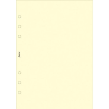 FILOFAX Kalendárium betét, jegyzetlap, personal méret, sima, FILOFAX, krémszín, 30lap/cs gyűrűs kalendárium betétlap