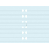 FILOFAX Kalendárium betét, jegyzetlap, personal méret, vonalas, FILOFAX, kék