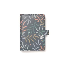 FILOFAX Kalendárium, gyûrûs, betétlapokkal, personal méret, FILOFAX "Botanical", sötétkék -... gyűrűskönyv