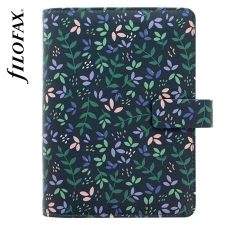 FILOFAX Kalendárium, gyűrűs, betétlapokkal, personal méret, FILOFAX "Garden Dusk" gyűrűskönyv