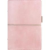 FILOFAX Kalendárium, gyűrűs, betétlapokkal, pocket méret, FILOFAX, \"Domino\" Soft\", pasztell rózsaszín