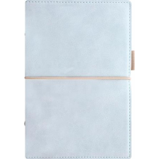 FILOFAX Kalendárium, gyűrűs, betétlapokkal, pocket méret, FILOFAX, "Domino" Soft", pasztellkék gyűrűskönyv