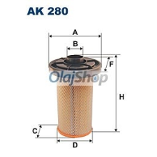 Filtron Légszűrő (AK 280) levegőszűrő