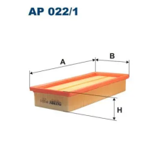 Filtron légszűrő AP 022/1 autóalkatrész