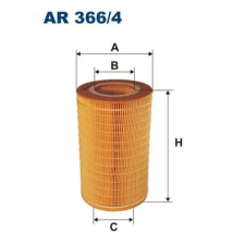 Filtron légszűrő AR 366/4 autóalkatrész
