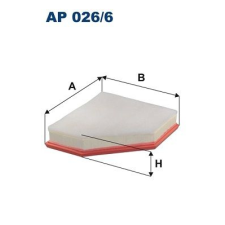 Filtron légszűrő FILTRON AP 026/6 autóalkatrész