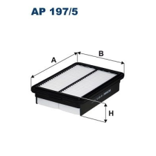 Filtron Légszűrő FILTRON AP 197/5 levegőszűrő