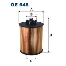 Filtron Olajszűrő FILTRON OE 648 olajszűrő