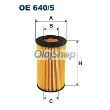 Filtron Olajszűrő (OE 640/5) olajszűrő