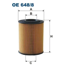 Filtron olajszűrő OE 648/8 autóalkatrész