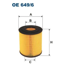 Filtron olajszűrő OE 649/6 autóalkatrész