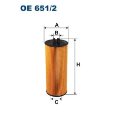 Filtron olajszűrő OE 651/2 autóalkatrész