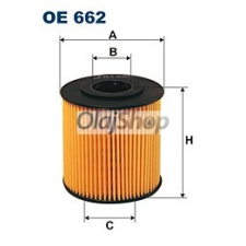 Filtron Olajszűrő (OE 662) olajszűrő