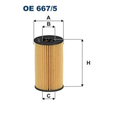 Filtron olajszűrő OE 667/5 autóalkatrész